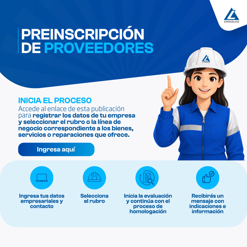 Preinscripción de proveedores
